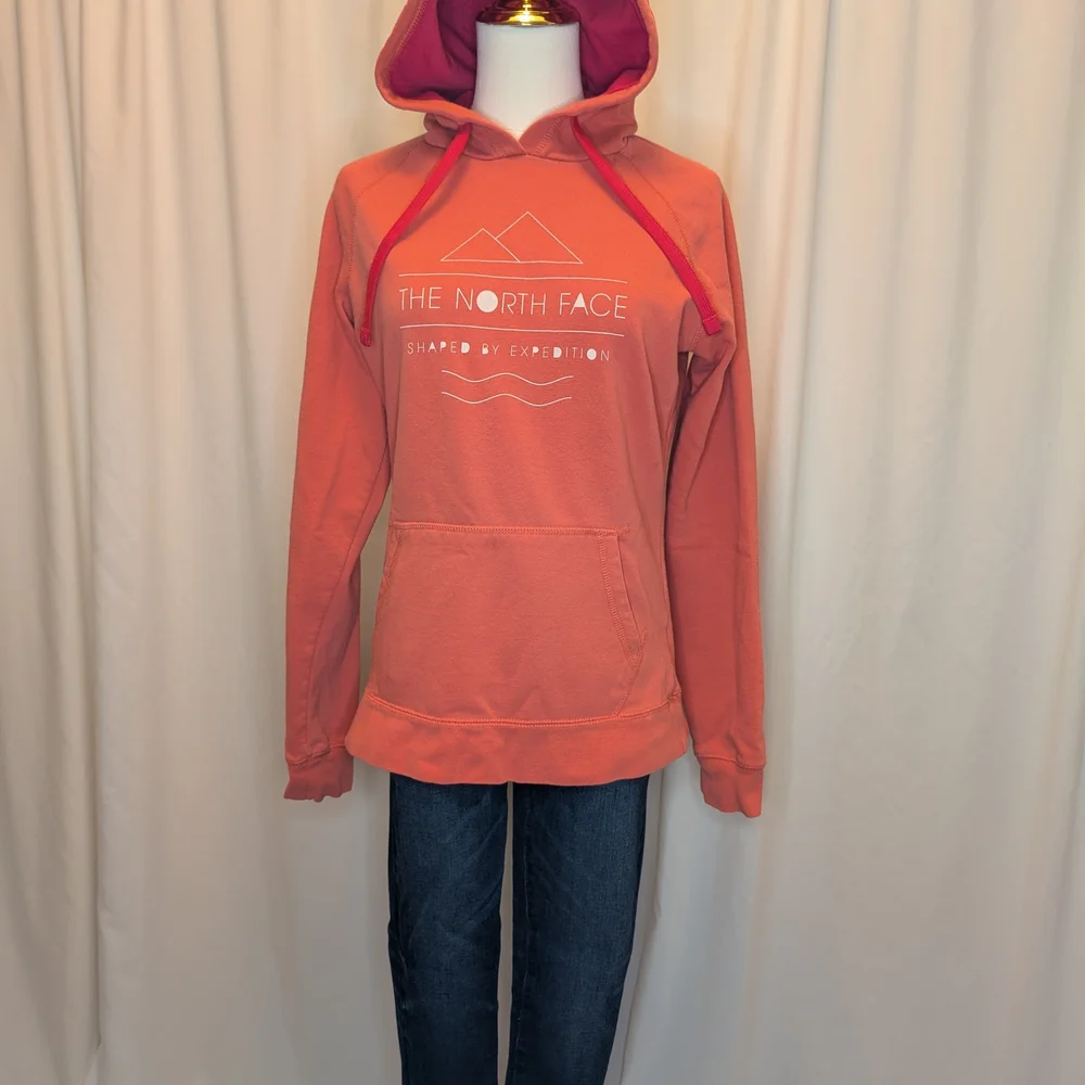 The North Face Bright Orange Hoodie - Picture 5 of 6